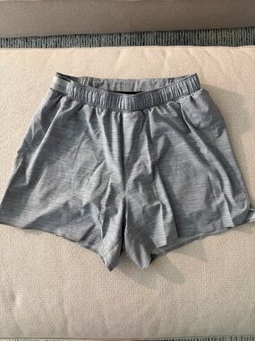 lululemon athletica Men's Heather Gray Athletic Shorts